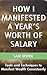How I Manifested A Year's Worth of Salary by Sam Irwin