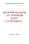 Judaism In Music by Richard Wagner