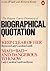 The Penguin Concise Dictionary of Biographical Quotations