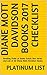 Diane Mott Davidson Books 2017 Checklist: Reading Order of Goldy Schulz Boo Series and List of All Diane Mott Davidson Books