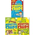 Monster and Chips Collection 3 Books Set By David O'Connell.