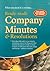 Ready-made Company Minutes and Resolutions