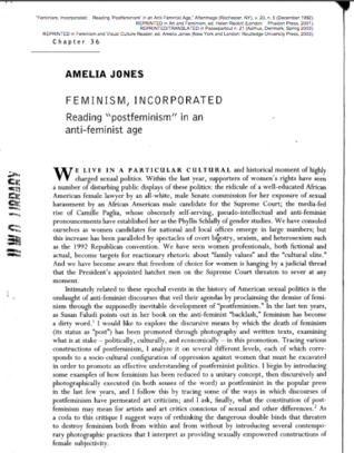 Feminism, Incorporated: Reading "Postfeminism" In an Anti-Feminist Age
