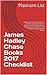 James Hadley Chase Books 2017 Checklist by Platinum List