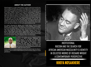 Capa do Livro Institutional Racism and the search for African American masculinity and identity in selected works of Richard Wright