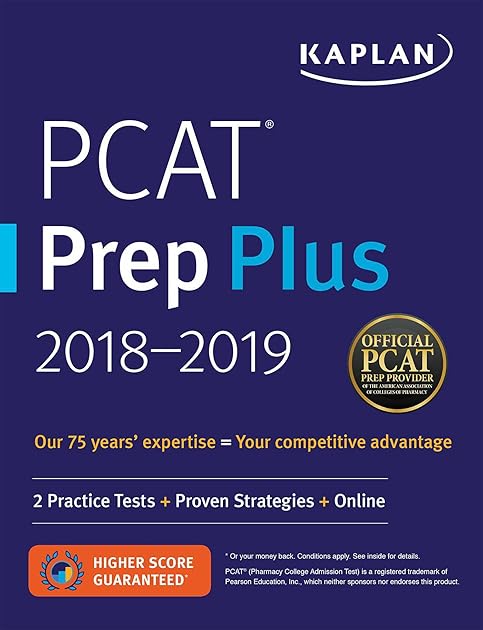 PCAT Prep Plus 2018-2019: 2 Practice Tests + Proven Strategies + Online (Kaplan Test Prep)