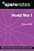 World War I (SparkNotes History Note)