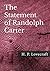 The Statement of Randolph C...