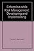 Enterprise-wide Risk Management: Developing and Implementing