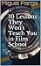10 Lessons They Won't Teach You in Film School by Miguel Parga