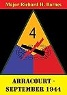 Book cover for Arracourt - September 1944