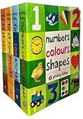 First 100 Collection 3 Books Box Set By Roger Priddy (First 100 Soft To Touch Board Books)