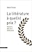 La littérature, à quel(s) prix ?