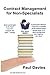 Contract Management for Non-Specialists: A Bite-Sized Business Book (Bite-Sized Books)