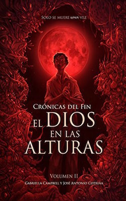 Portada de El dios en las alturas, de Gabriella Campbell