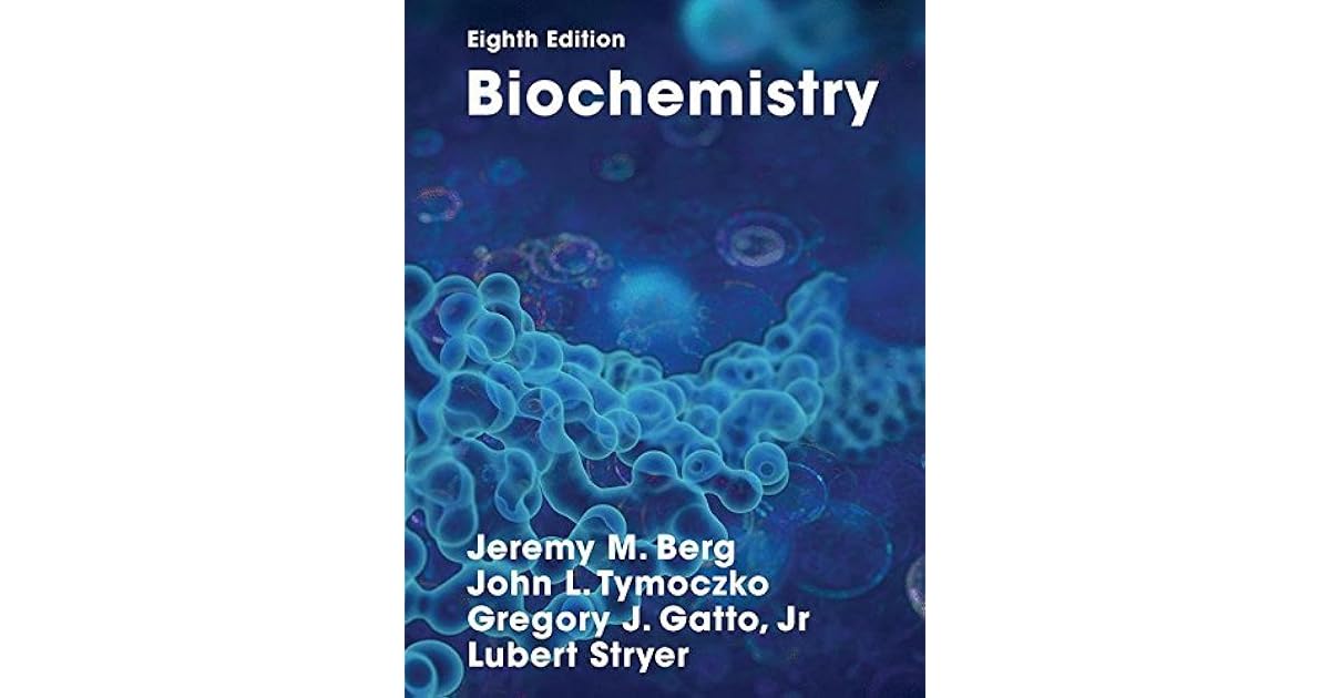 Jeremy M Berg Biochemistry Pdf