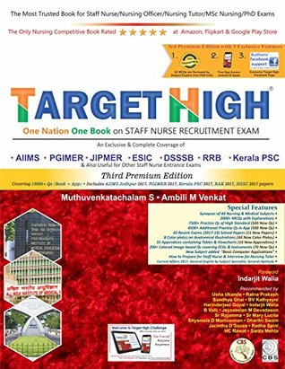 Target High: One Nation One Book on Staff Nurse Recruitment Exam