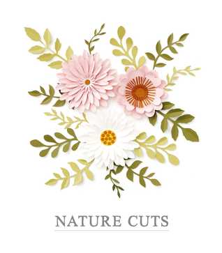Nature Cuts: A Collection of Over 20 Papercutting Projects and Templates