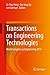 Transactions on Engineering Technologies: World Congress on Engineering 2014