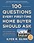 100 Questions Every First-Time Home Buyer Should Ask