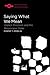 Saying What We Mean: Implicit Precision and the Responsive Order (Studies in Phenomenology and Existential Philosophy)