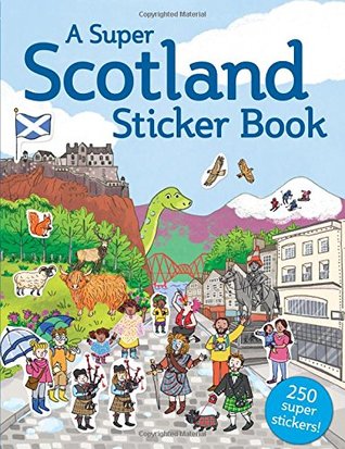 A Super Scotland Sticker Book (Paperback)