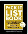 F*CK-it list book by Jacob & Haver