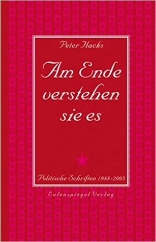 Am Ende verstehen sie es (Hardcover)