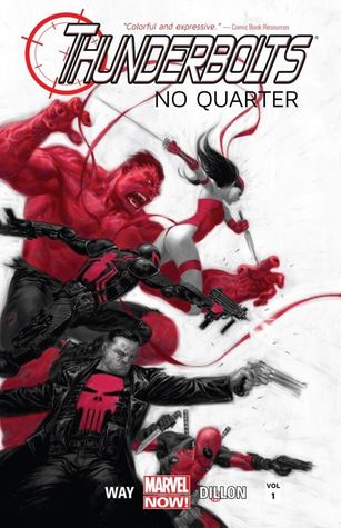 Capa do Livro Thunderbolts, Volume 1: No Quarter