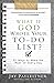 What If God Wrote Your To-D...