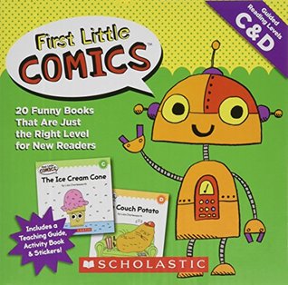 First Little Comics Parent Pack: Levels C & D: 20 Funny Books That Are Just the Right Level for New Readers (Paperback)