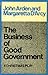 The Business of Good Government