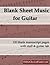 Blank Sheet Music for Guitar by Matthew Ellul
