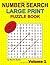 Number Search - Large Print - Puzzle Book - 100 Plus Puzzles ... by Martin Sutter