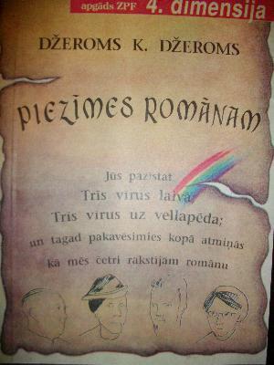 Piezīmes romānam (Paperback)