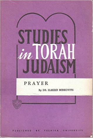 Prayer (Studies in Torah Judaism)