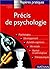 Précis de psychologie