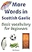 More Words in Scottish Gael...