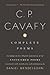 Complete Poems of C. P. Cavafy