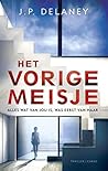 Het vorige meisje by J.P. Delaney