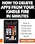 Delete Apps From Kindle Fir...