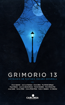 Portada de Grimorio 13, de Álvaro Aparicio
