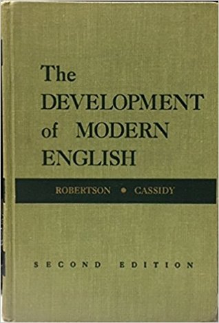 Development of Modern English (Hardcover)