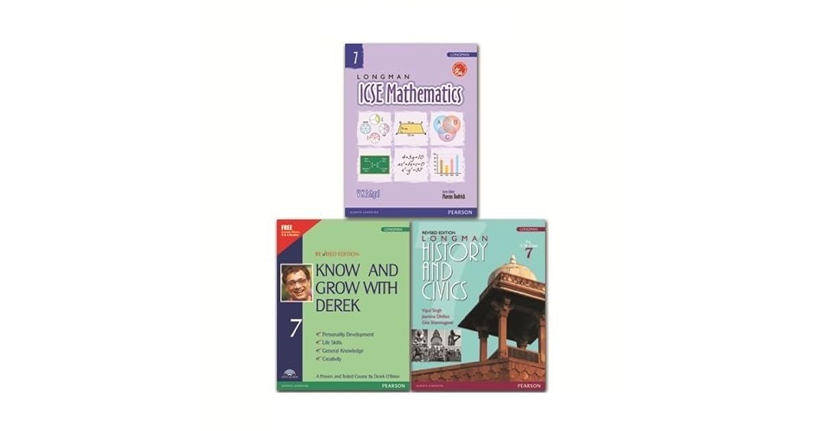 Combo of GK Book with ICSE Mathematics, History & Civics for Class 7 by