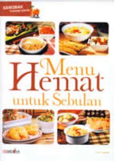 Menu Hemat untuk Sebulan