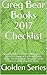 Greg Bear Books 2017 Checkl...