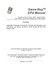 Game Boy CPU Manual by D.P.