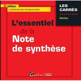 L'essentiel de la note de synthèse (Unknown Binding)