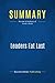 Summary: Leaders Eat Last: Review and Analysis of Sinek's Book