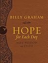 Book cover for Hope for Each Day Deluxe: Words of Wisdom and Faith (A 365-Day Devotional)